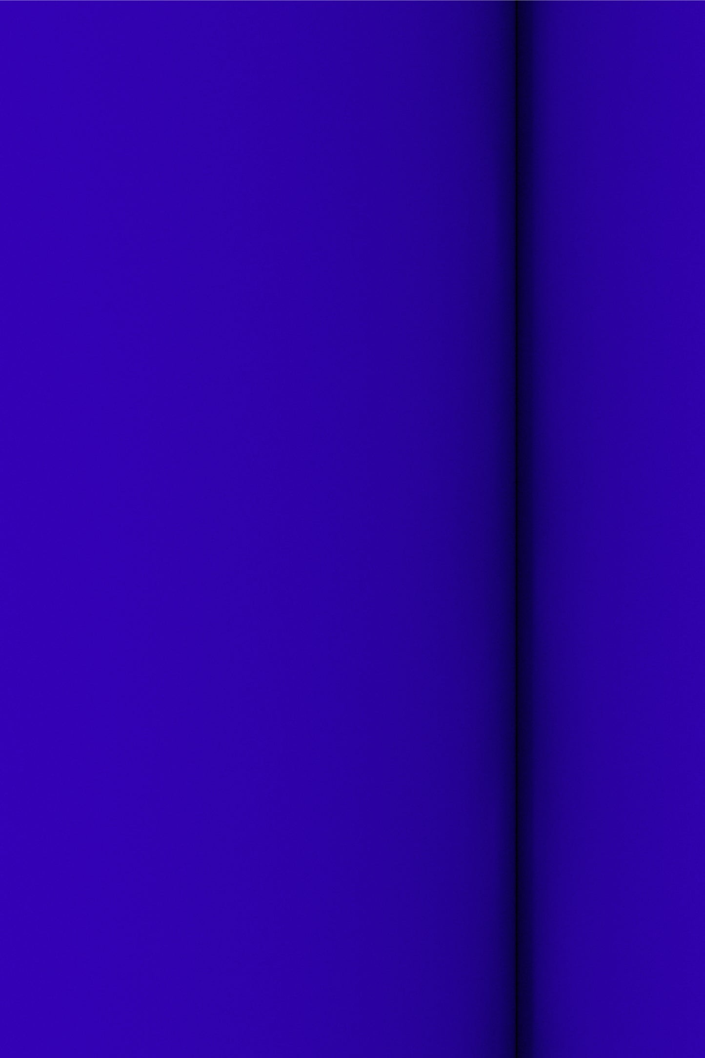 Kunstdruck, Motiv blau monochrome Fuge, Titel IKB I
