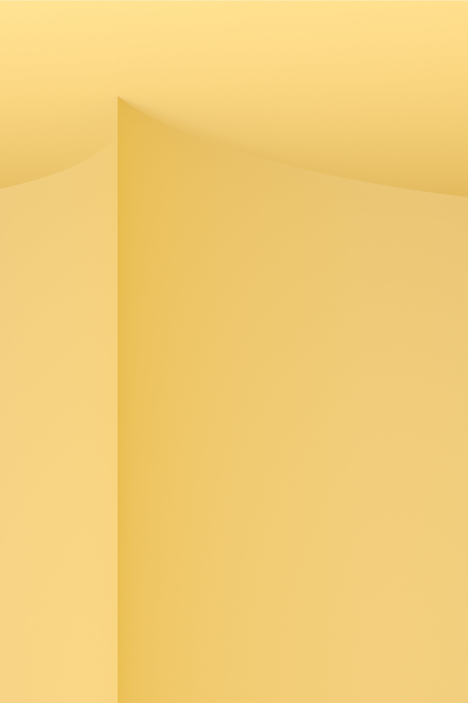 Kunstdruck, Motiv gelb monochromr Raum, Titel Styr IV - Edition